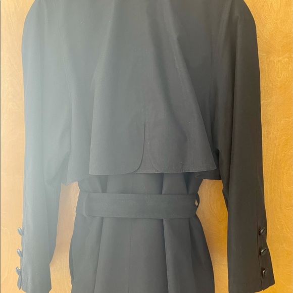 Valerie Stevens black trench coat - Picture 7 of 10